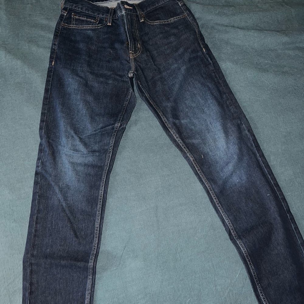 Old Navy Slim Blue Jeans with Faded Indigo Wash